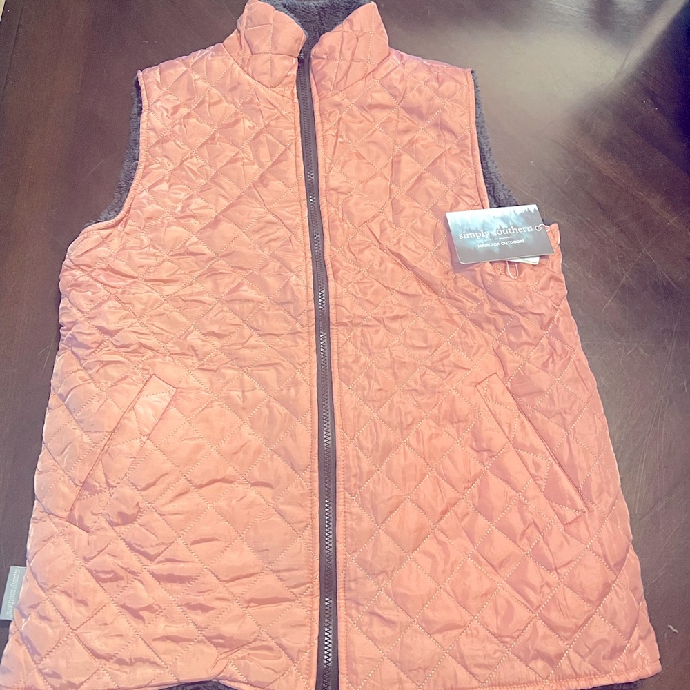 NEW! Simply Southern reversible vest
